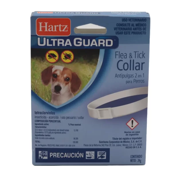 Ultra Guard, Collar Anti Pulgas y Garrapatas para Perros Adultos