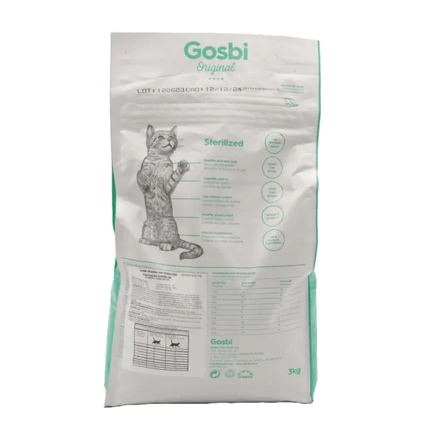 Alimento Seco para Gato Original Sterilized, 3 kg - Imagen 2