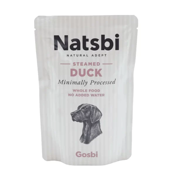 Alimento Húmedo para Perro Natsbi Steamed Duck