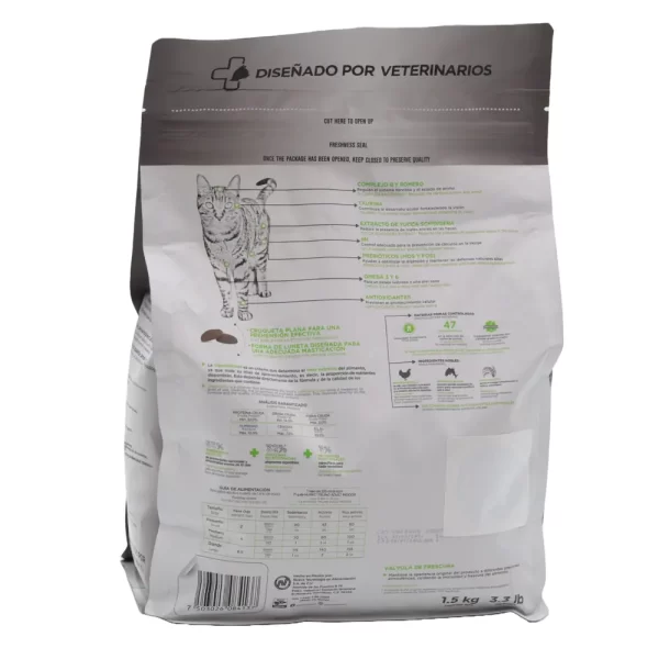 Alimento Seco para Gato Adulto Indoor, 1.5 kg - Imagen 2